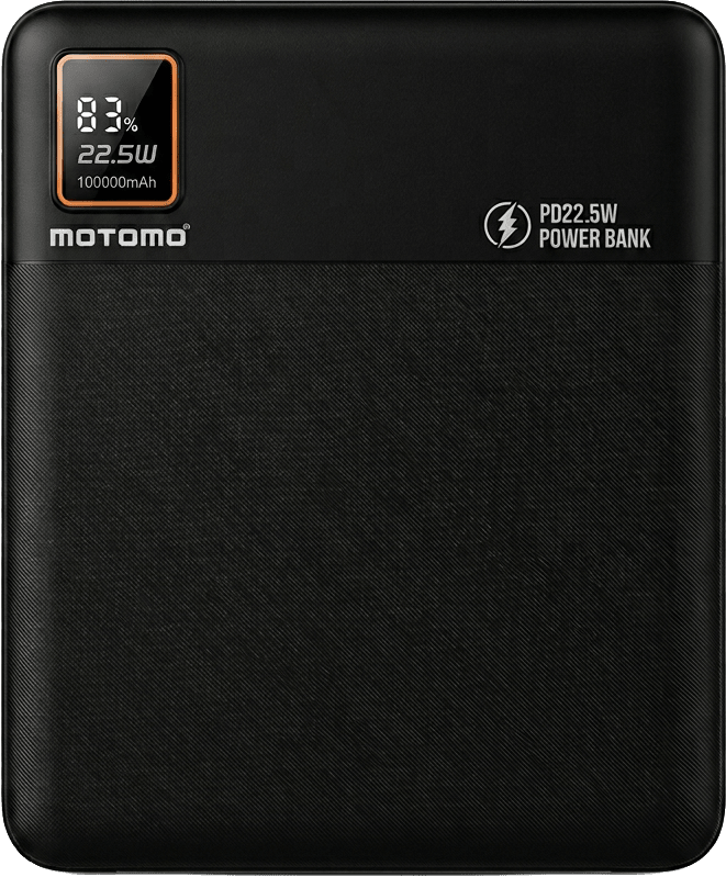 Vista del power bank descomponiéndose en capas